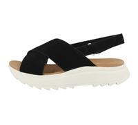 Clarks Dashlite Wish, Sandalo Donna, Black Sde, 37 EU
