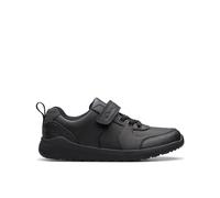 Clarks Daze Bright K Childrens Black Leather, 1