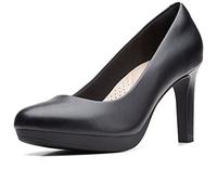 Clarks - Décolleté Ambyr Joy da Donna, Pelle Nera, 40 EU