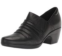 Clarks Décolleté Emily Cove da Donna, Pelle Nera, 38 EU