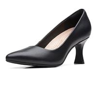 Clarks Kataleyna Gem, Pump Donna, Pelle Nera 00, 41.5 EU