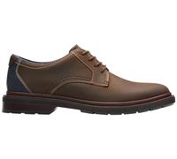 Clarks Burchill Derby, Uomo, Pelle di Cera d'api, 43 EU
