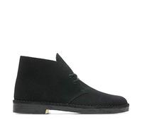 Clarks Desert Boot 261382, Mocassino Uomo, Black Suede, 42 EU
