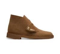 Clarks - Desert Boot Camoscio Suola Gomma Scarpa - -Shoes -Uomo -Marrone -41 1/2 EU