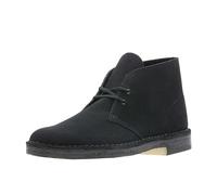 Clarks Desert Boot, Scarpe Chukka Uomo, Camoscio Nero 1, 41 EU