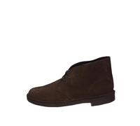 Clarks Desert Boot, Stivaletti Bassi con Lacci Unisex-Adulto, Brown Sde, 42 EU