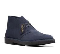 Clarks Desert Boot Evo - Polacchini In Suede Blu - Taglia 40 [6.5 US 25cm] Uomo