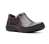 Clarks Donna Carleigh Ray Oxford, Pelle Marrone Scuro, 7.5 Narrow