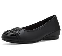 Clarks Donna Cathrynn Luna, Pelle nera, 7.5 Wide
