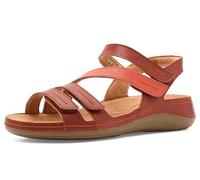 Clarks donna Cecily Mix, Pelle Combi Arancione Bruciato, 5.5