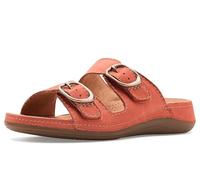 Clarks donna Cecily Step, Nabuk arancione bruciato, 7 Narrow