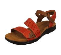 Clarks Donna Cut Out Dettagliato con Zeppa e Cinturini Sandali - Kitly Vie