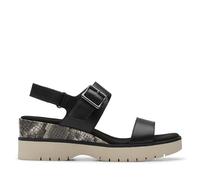 Clarks Donna Diaz Rose, Pelle Combi Nera, 9