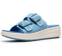 Clarks Donna Drift Faye, Tessuto blu brillante, 12 Wide