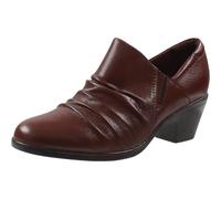 Clarks Donna Emily 2 Cove Pump, Pelle Marrone Britannica, 11