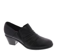 Clarks Donna Emily 2 Cove Pump, Pelle Nera, 12