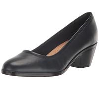 Clarks Donna Emily 2 Ruby, Pelle, Blu Navy, 8.5 Narrow
