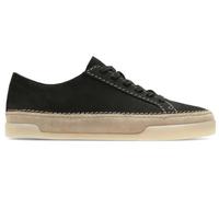 Clarks Hidi Holly - Scarpe da Ginnastica Basse Donna, Nero (Black Nubuck), 37 EU
