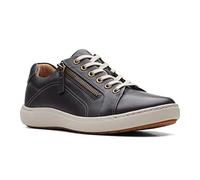 Clarks Donna Nalle Lace, Leat Nera, 9