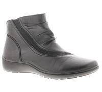 Clarks Donna Stivali Caviglia Cora Derby Pelle Zip Nero Taglia UK