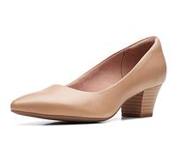 Clarks Donna Teresa Step Pump, Beige caldo., 41 EU