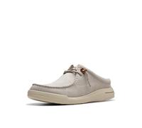 Clarks Driftlite Surf Clog Uomo, Tessuto Grigio Chiaro, 44.5 EU