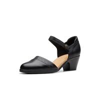 Clarks Emily 2 Ketra, Scarpe décolleté Donna, Pelle Nera, 35.5 EU