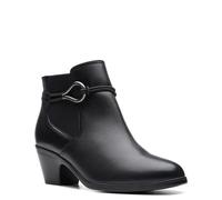 Clarks Emily 2 Kaylie, Stivaletto Donna, Pelle Nera, 42.5 EU