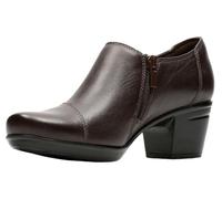 Clarks Emslie Warren, Mocassino Donna, Marrone Scuro, 37 EU