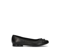 CLARKS ESSENTIALS LORELEIGH RAE Ballerina donna nera in suede 40