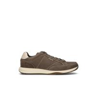 CLARKS ESSENTIALS TOWNVIEW LACE Sneaker uomo grigia in nabuk 40