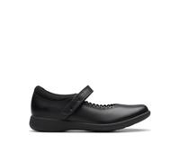 Clarks Etch Pure K. Childrens Black Leather, 12