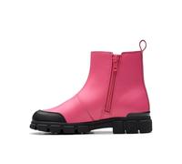 Clarks EvynChelsea K. Childrens Bright Pink Lea, 2.5