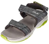 Clarks Expo Sea K, Sandali, Bambini e ragazzi, Grigio (Grey Combi), 29 EU