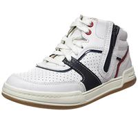 Clarks Expo Sea K, Scarpe da Ginnastica, White Leather, 28.5 EU