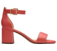 Clarks Ezoria Mae, Sandali Donna, Coral Leather, 37 EU