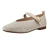 Clarks Fawna Jane Womens Cream Leather, 7.5