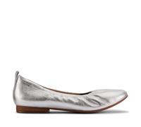 Clarks Fawna Soft Womens Silver Metallic, 4