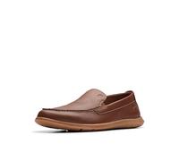 Clarks Flexway Step, Mocassino Uomo, Marrone, 47 EU Larga