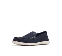 Clarks Flexway Step, Mocassino Uomo, Navy Suede, 46 EU