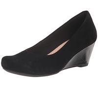 Clarks Flores Tulip, Scarpe décolleté Donna, Camoscio Combi Nero, 41.5 EU