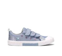 Clarks Foxing Trim K. Childrens Denim Canvas, 12