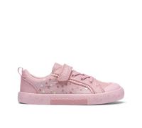 Clarks FoxingGleam K. Childrens Pink Canvas, 7.5