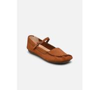 Clarks Freckle Bar, Ballet Flat Donna, Camoscio Marrone Scuro, 37 EU