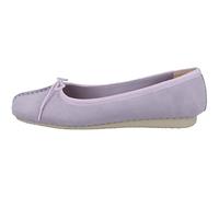 Clarks Freckle Ice, Ballerine Donna, Viola Lilac Suede, 40 EU
