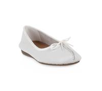 CLARKS FRECKLE ICE WHITE ballerine Donna 37
