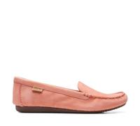 Clarks Freckle Walk, Mocassino da Donna, Arancione (Peach Nubuck), 40 EU