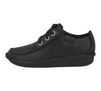 Clarks Funny Dream, Scarpe Donna, Black Leather, 43 EU