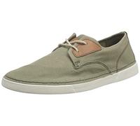 Clarks Gereld Tie, Scarpe da Ginnastica Uomo, Olive Textile, 45 EU