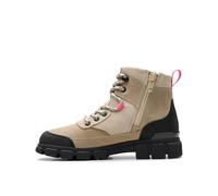 Clarks Girl's Evyn Hike K. Fashion Boot, Bianco sporco, 29 EU